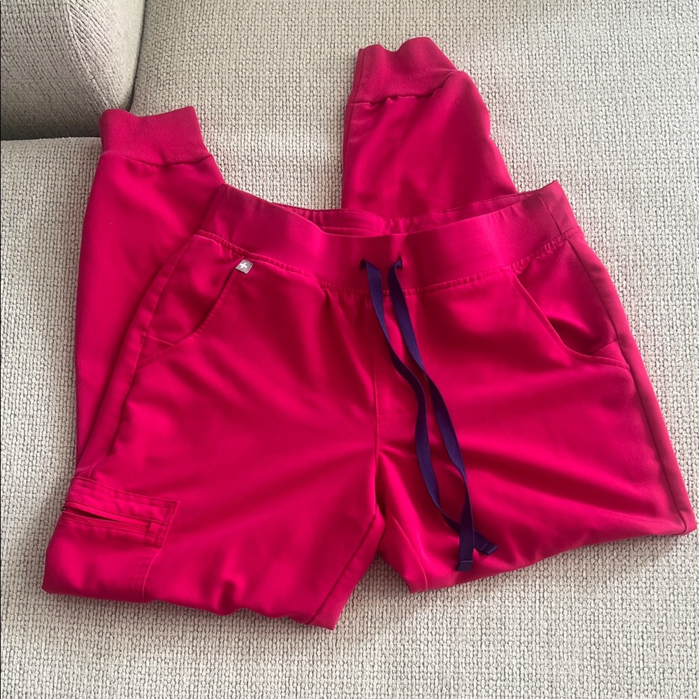 Ultra Rose Figs Zamora Scrub Pants